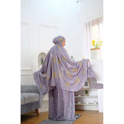 Enchanting Elegance Ajf Mukena Ruffle Deandra Series, Prayer Dress, Mukena, Prayer Set, Prayer clothes