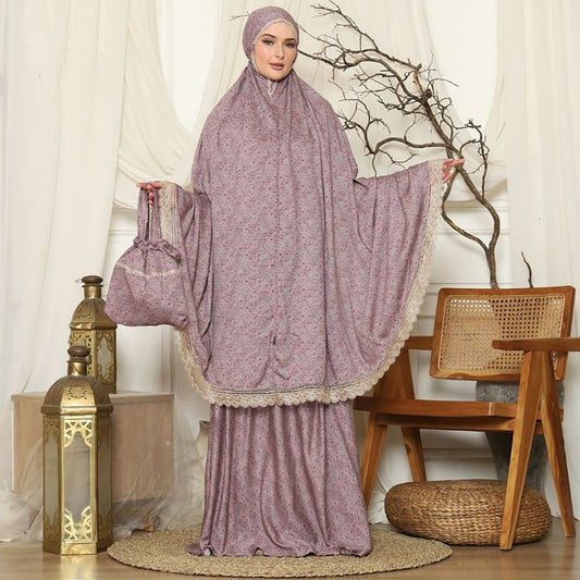 Radiant Elegance Unveiling the Mukena Rayyan Zhafira Series, Women Prayer Set, Prayer Dress, Mukena, Prayer Set