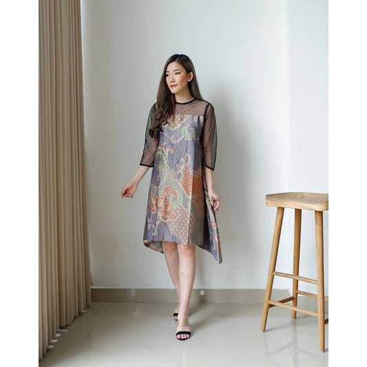 Sara Batik Lace Dress Jothelabel, Batik Dress, Batik, Boho Dress, Bohemian Dress, Ethnic Dress