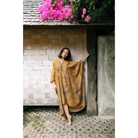 Ratu Amira Kaftan Dress Batik